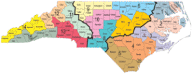 NC Emergency Management Map